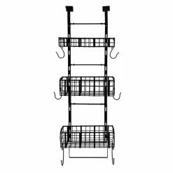 Puleo International 3-Piece Over-the-Door/Wall Mounted Organizer